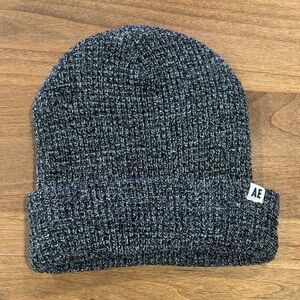 American Eagle Outfitters Black Knit Beanie